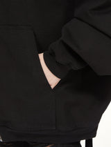 Mountain Hun Hooded Jacket in Black