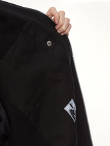 Mountain Hun Hooded Jacket in Black