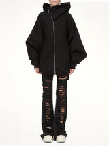Mountain Hun Hooded Jacket in Black