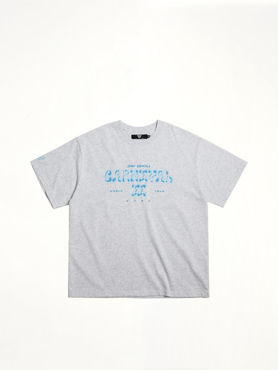 J Carnival II World Tour Frozen World T-Shirt in Grey
