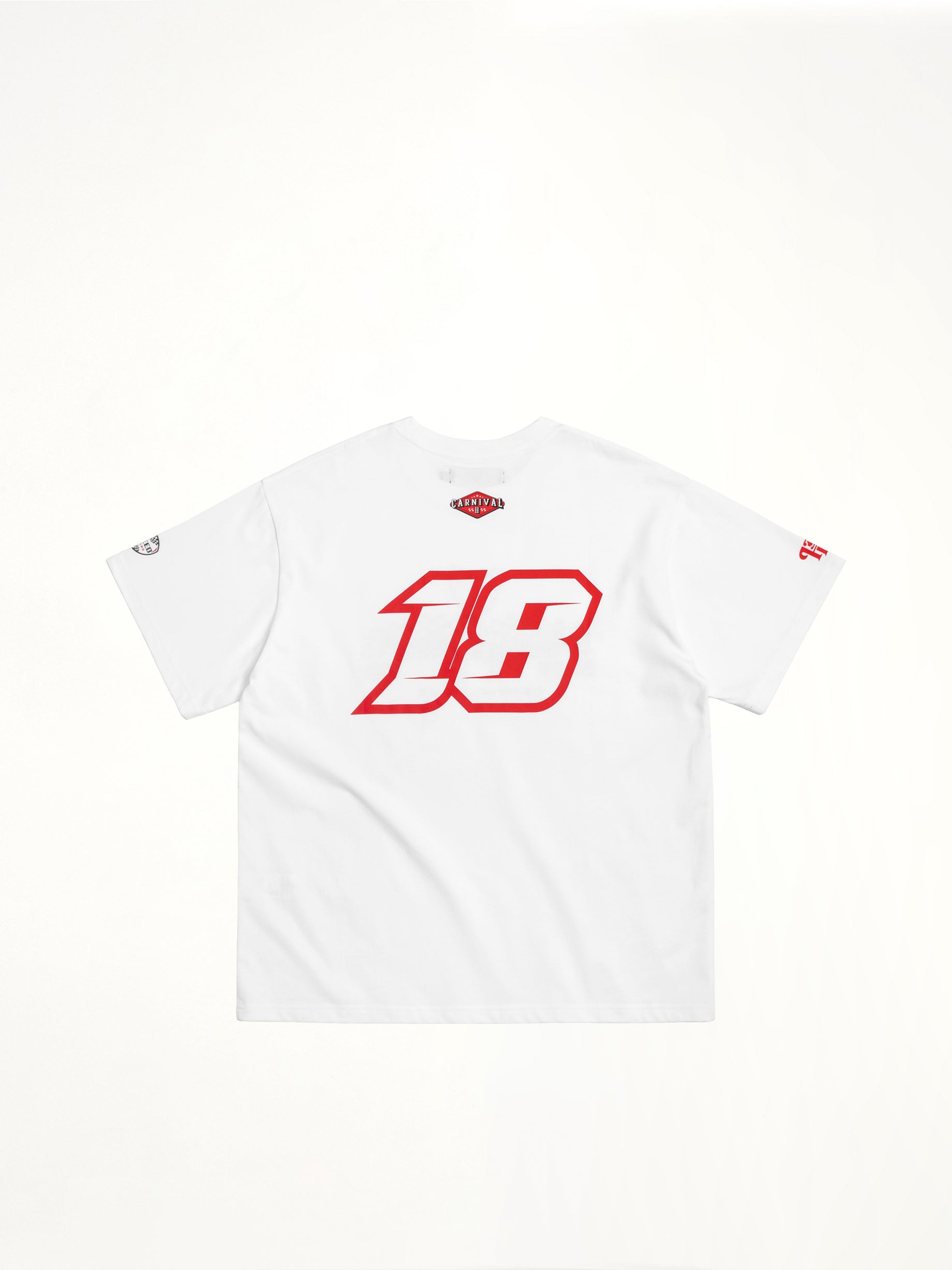 J Carnival II World Tour Race Car T-Shirt in White