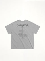 J Carnival II World Tour Album Washed T-Shirt in Light Grey