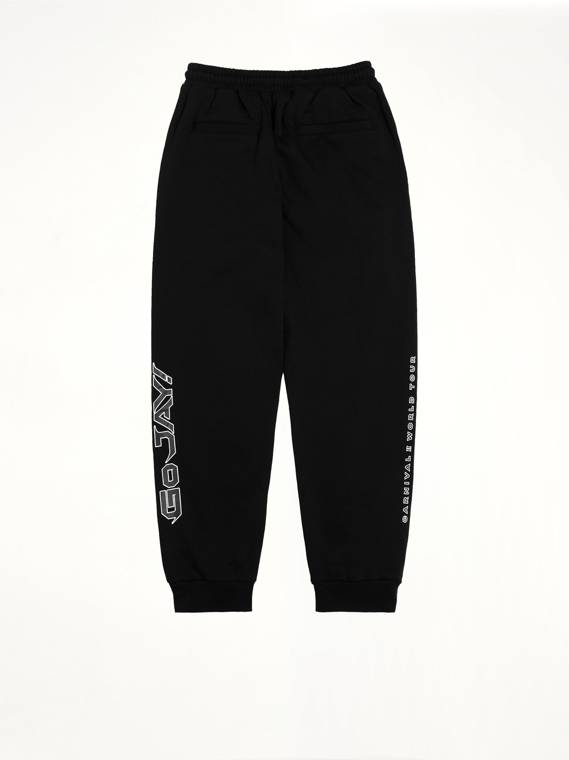 J Carnival II World Tour Sweatpants in Black