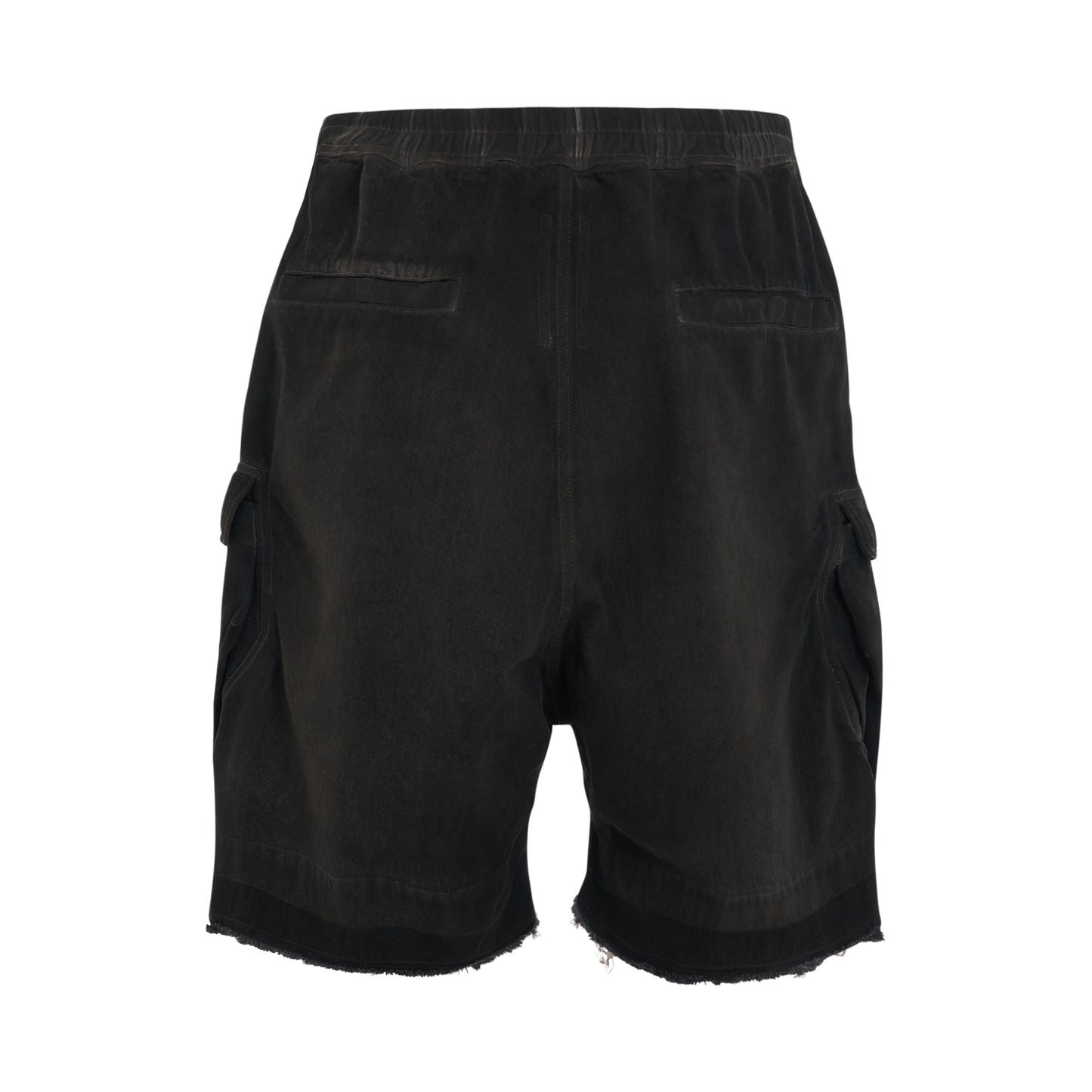 DRKSHDW Cargobela Denim Shorts in Dark Dust