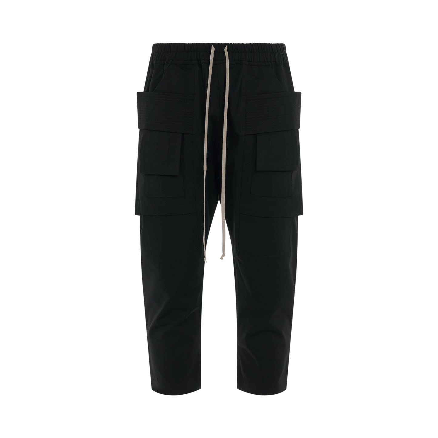 DRKSHDW Creatch Cargo Cropped Pant in Black