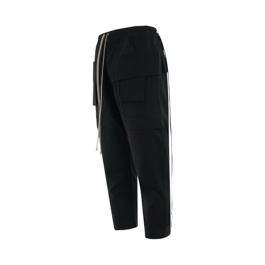 DRKSHDW Creatch Cargo Cropped Pant in Black