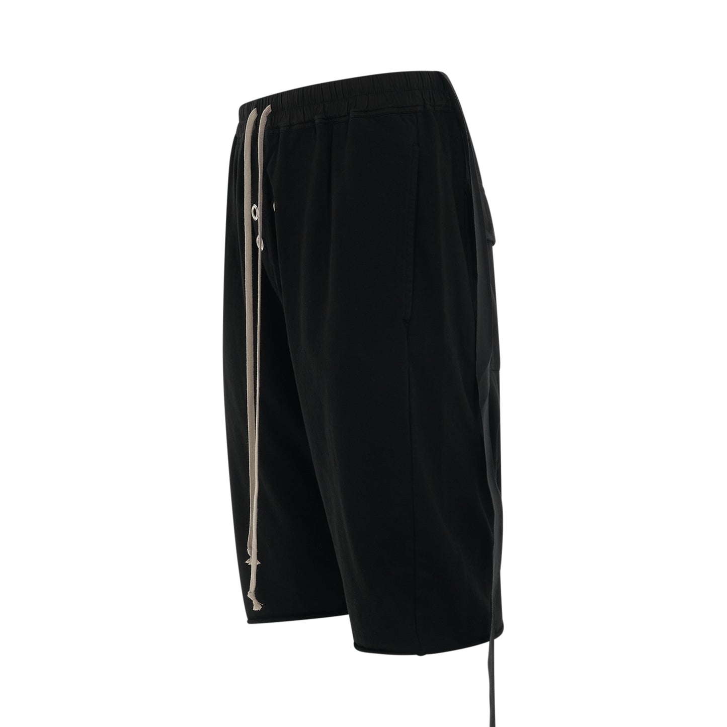 DRKSHDW Gimp Drawstring Pods Knit Shorts in Black