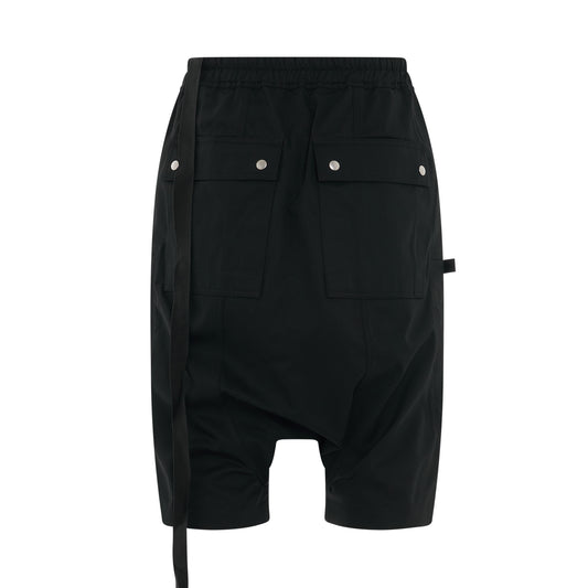 DRKSHDW Bauhaus Pods Woven Shorts in Black