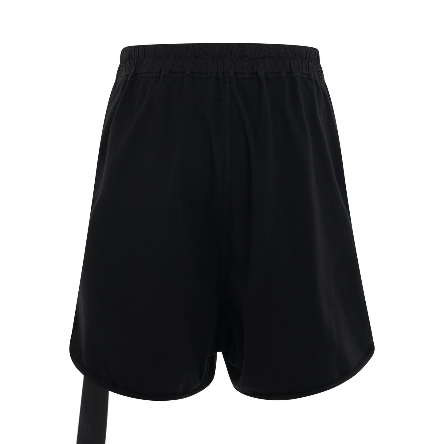 DRKSHDW Jersey Trucker Cut Offs Knit Shorts in Black