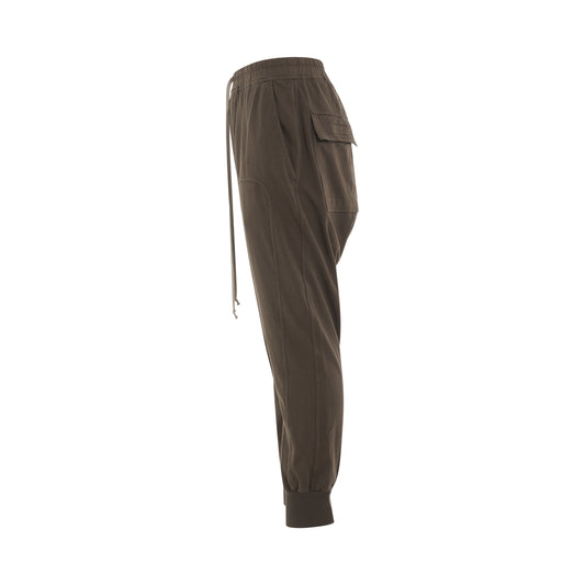 DRKSHDW Prisoner Drawstring Knit Pants in Dust