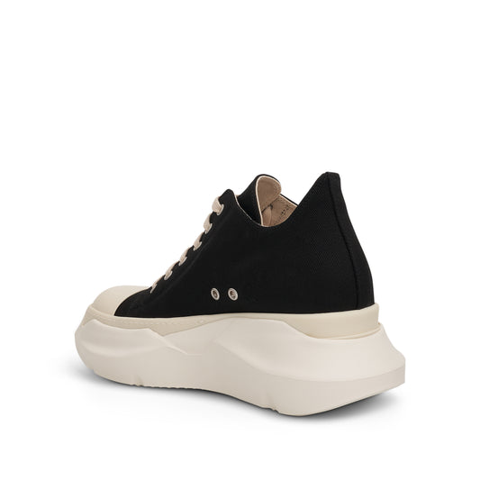 DRKSHDW Abstract Low Denim Pentagram Stitch Sneakers in Black/Pearl/Milk