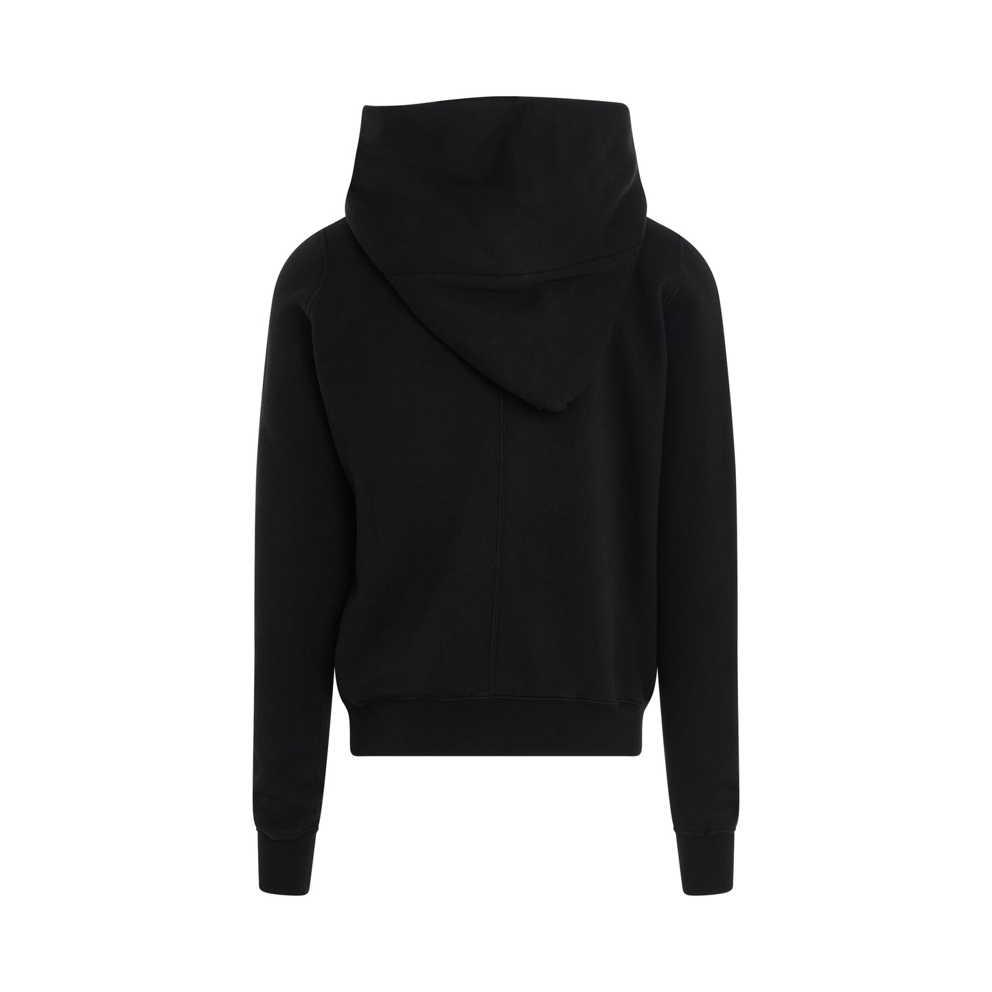 Heavy Cotton Mountain Hoodie in Black