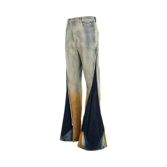 Bolan Banana Pants in Sky/Orange Degrade