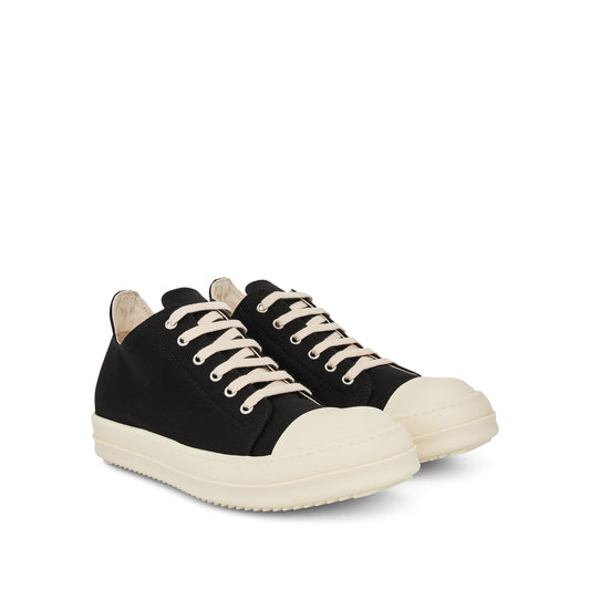 Cotton Barre Sneaker in Black/Milk