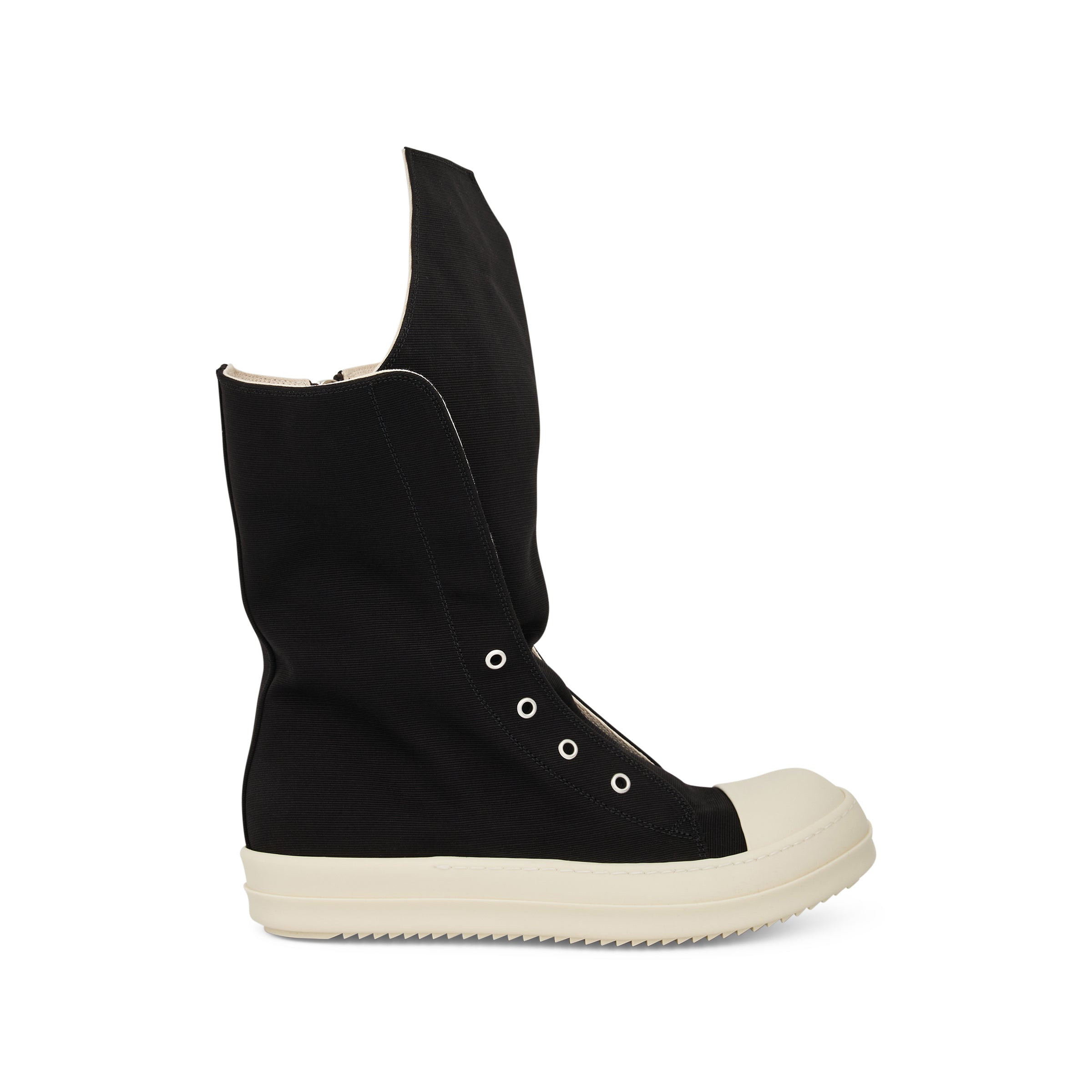 Boot Sneaker in Black/Milk