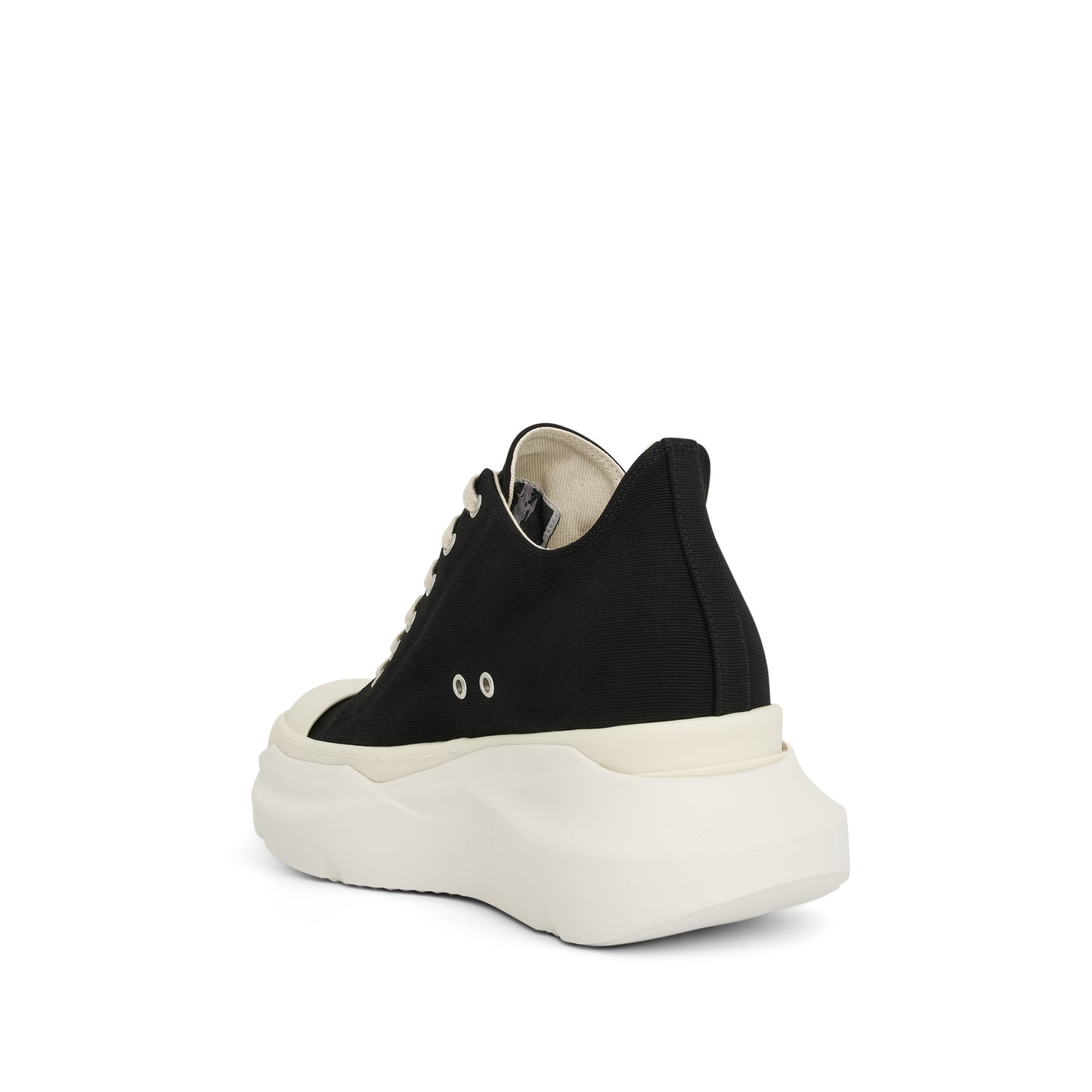Abstract Low Top Sneaker in Black/Milk
