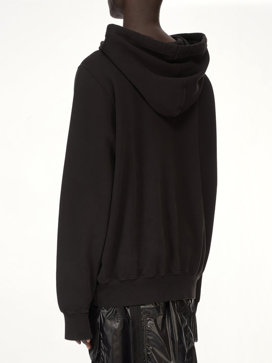 Urinal Oversized Hoodie in Black/Milk