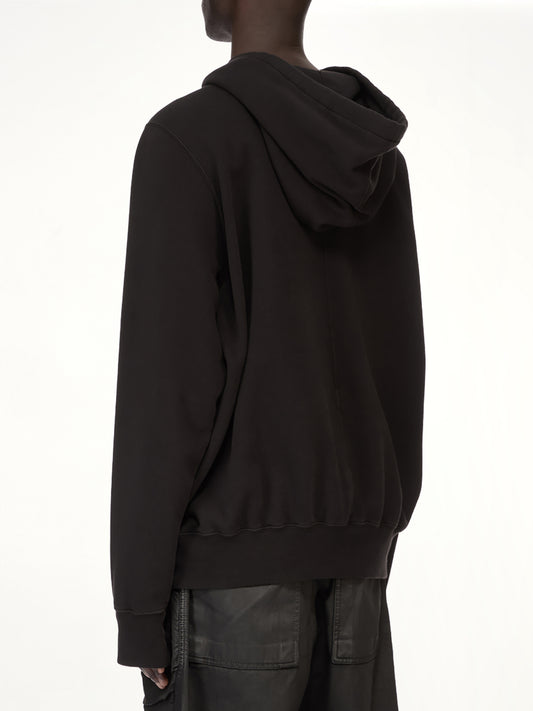 Statue Oversized Hoodie in Black/Milk
