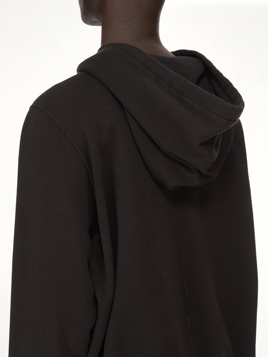 Statue Oversized Hoodie in Black/Milk