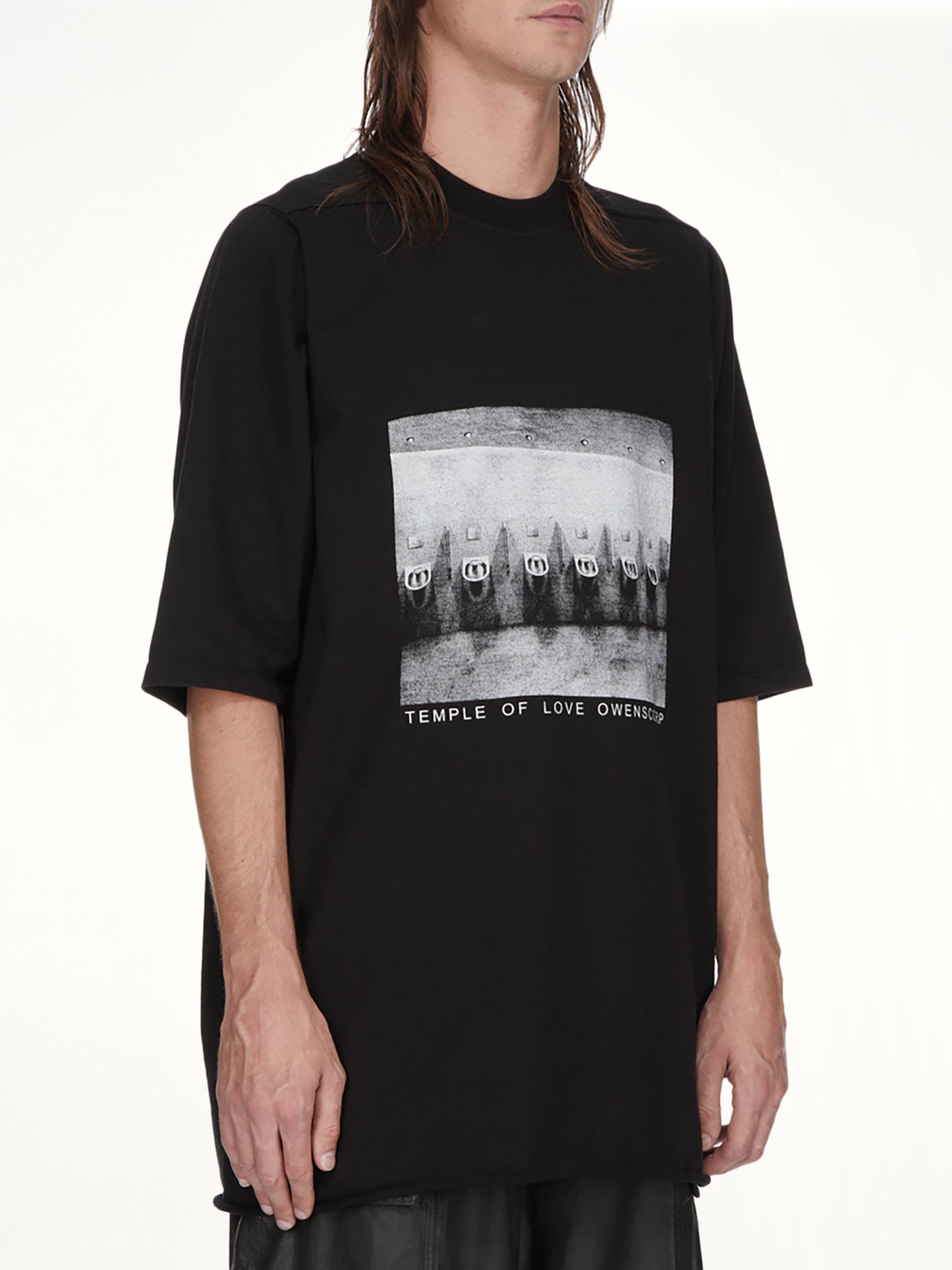 Urinal Jumbo SS T-Shirt in Black/Milk