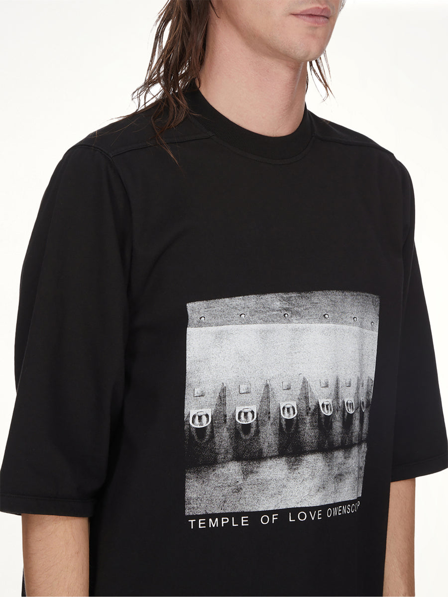 Urinal Jumbo SS T-Shirt in Black/Milk