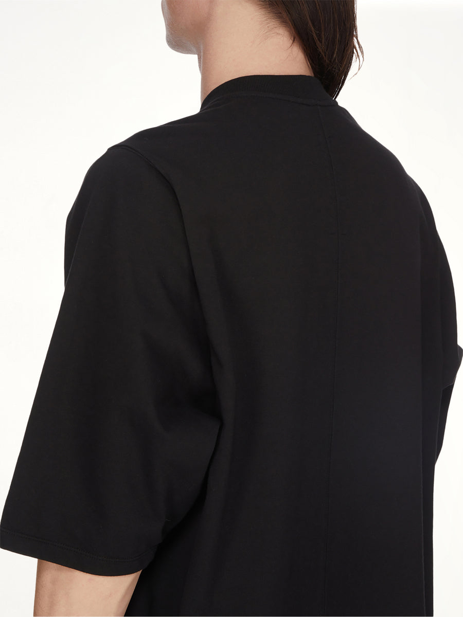 Urinal Jumbo SS T-Shirt in Black/Milk