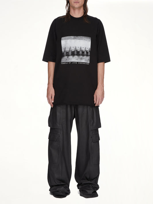 Urinal Jumbo SS T-Shirt in Black/Milk