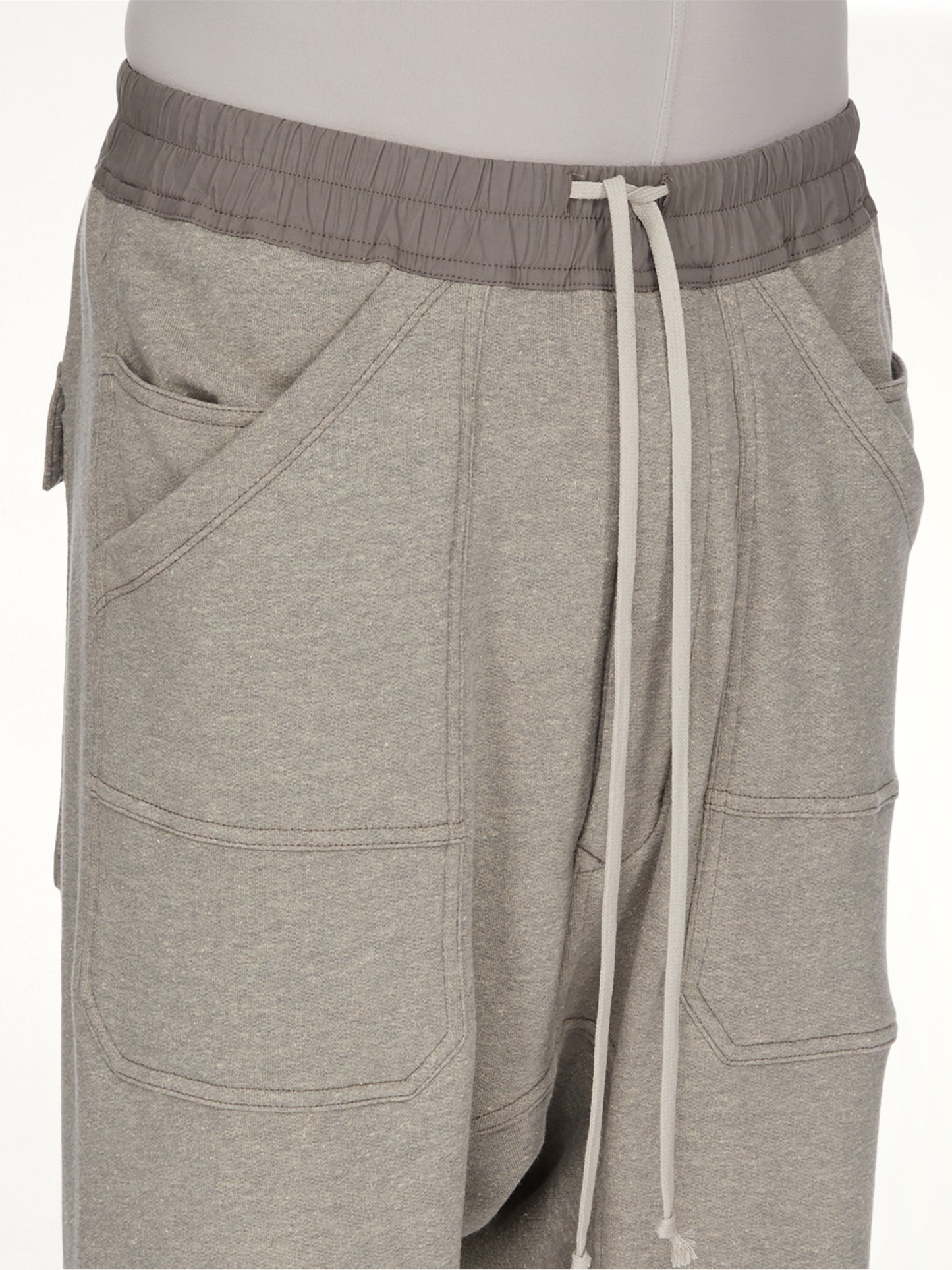 Classic Cargo Drawstring in Grey Melange