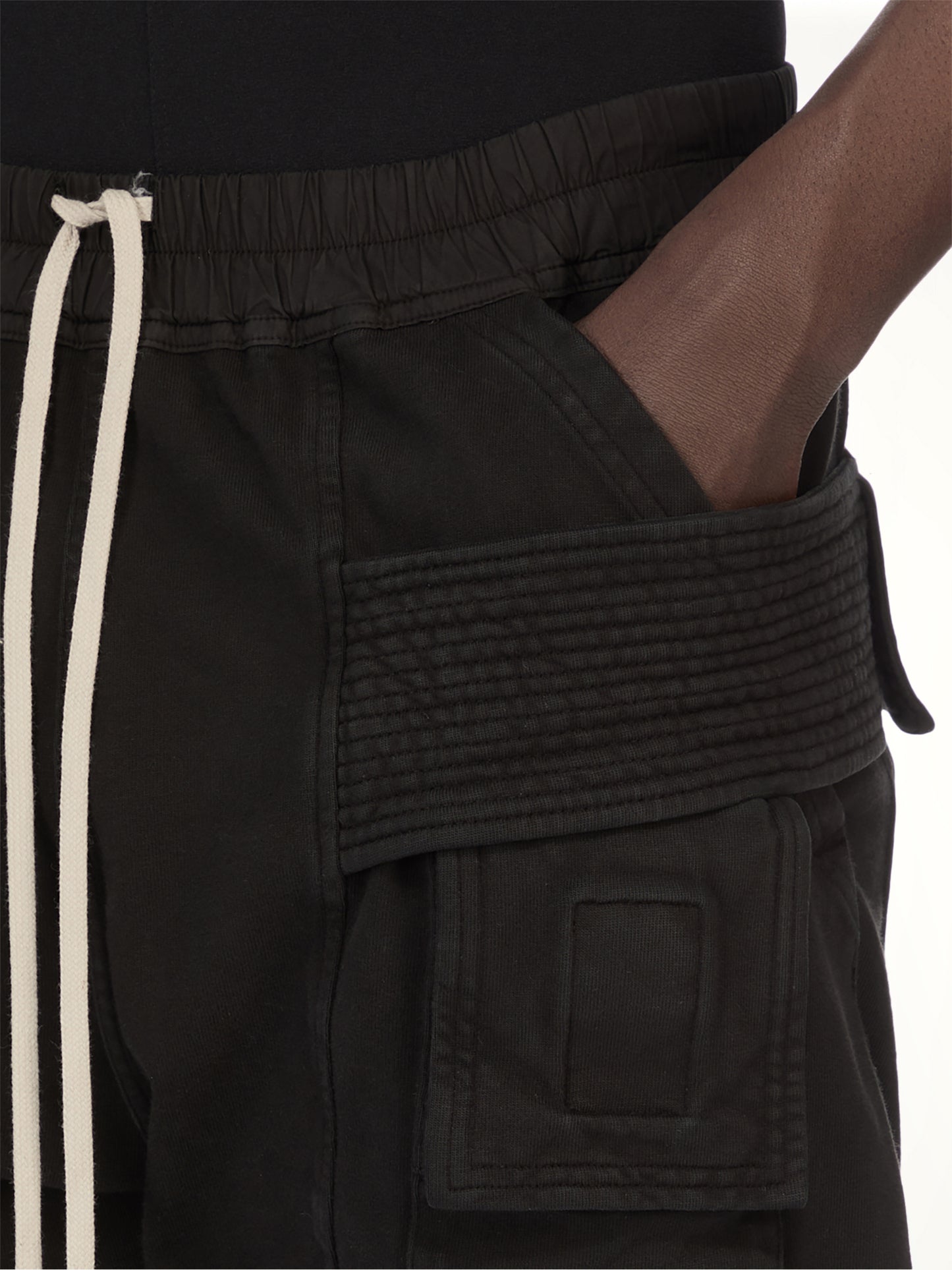 Creatch Cargo Drawstring in Black