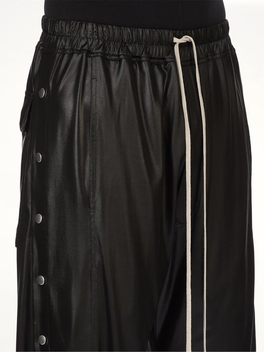 Wide Pusher Pants in Black