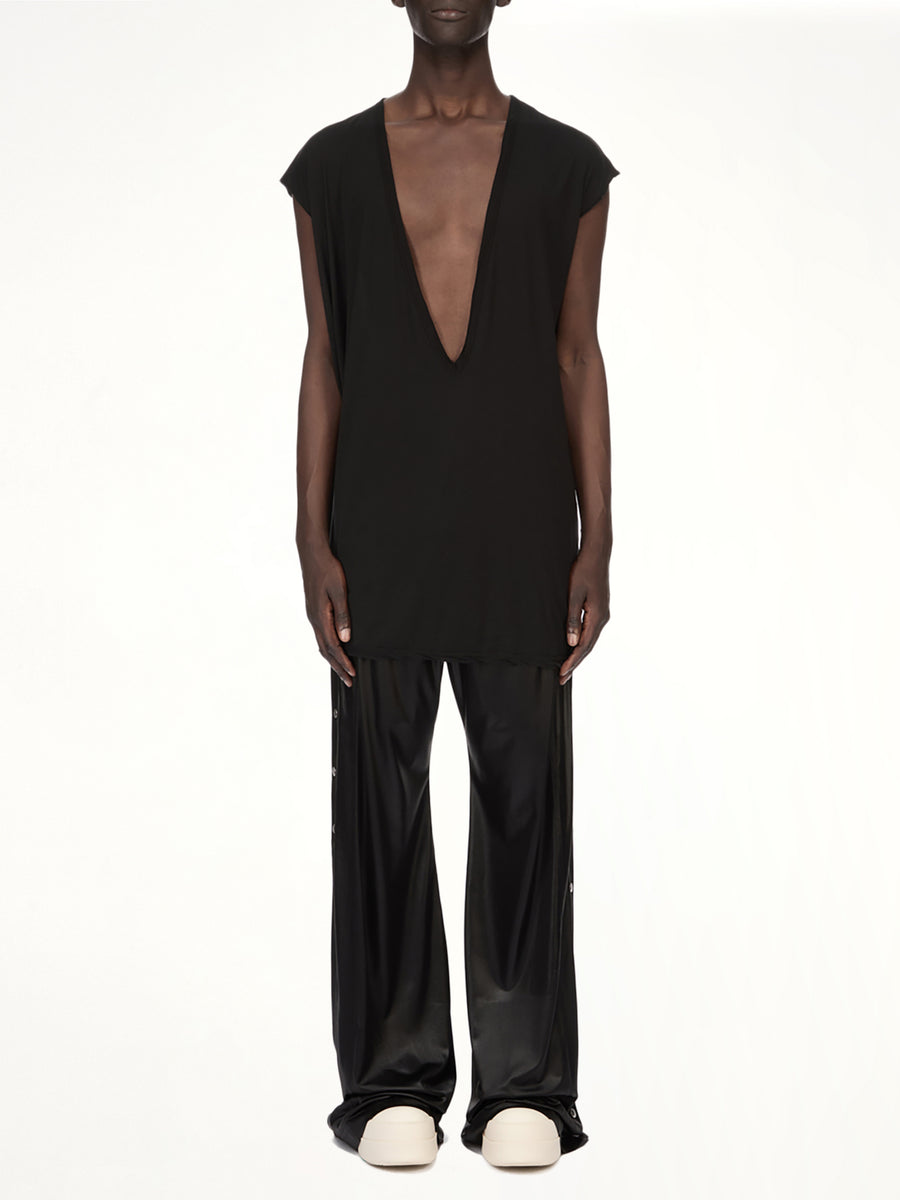 Wide Pusher Pants in Black