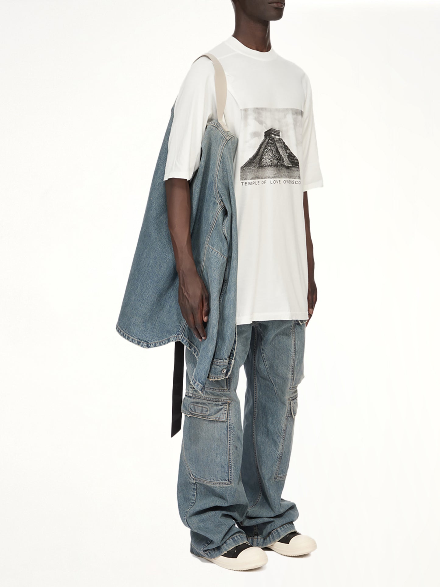 Denim Outershirt in Washed Indigo