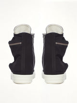 Cargo Sneaks in Black/Milk  | RICK OWENS DRKSHDW