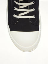 Cargo Sneaks in Black/Milk  | RICK OWENS DRKSHDW
