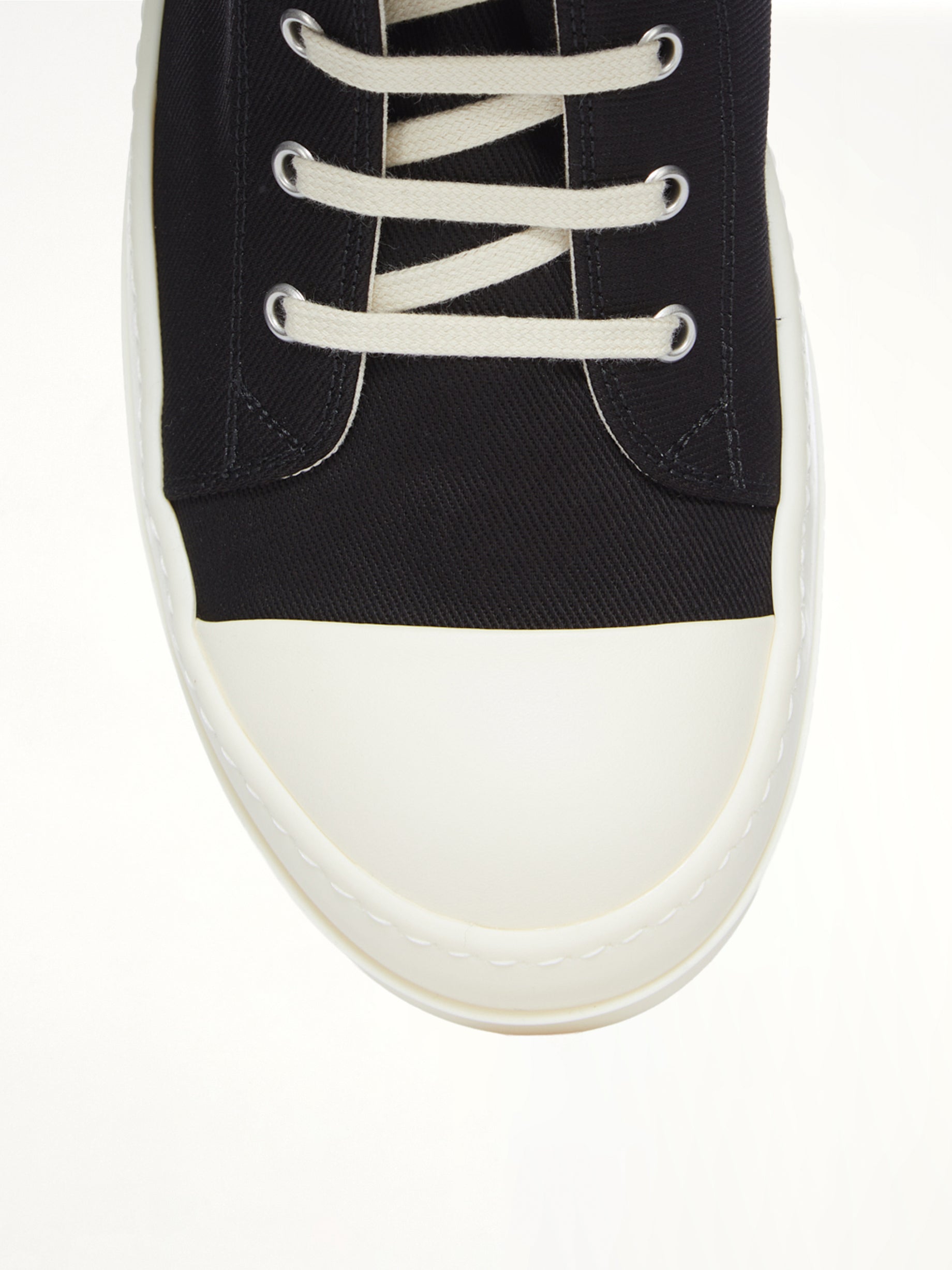 Cargo Sneaks in Black/Milk  | RICK OWENS DRKSHDW