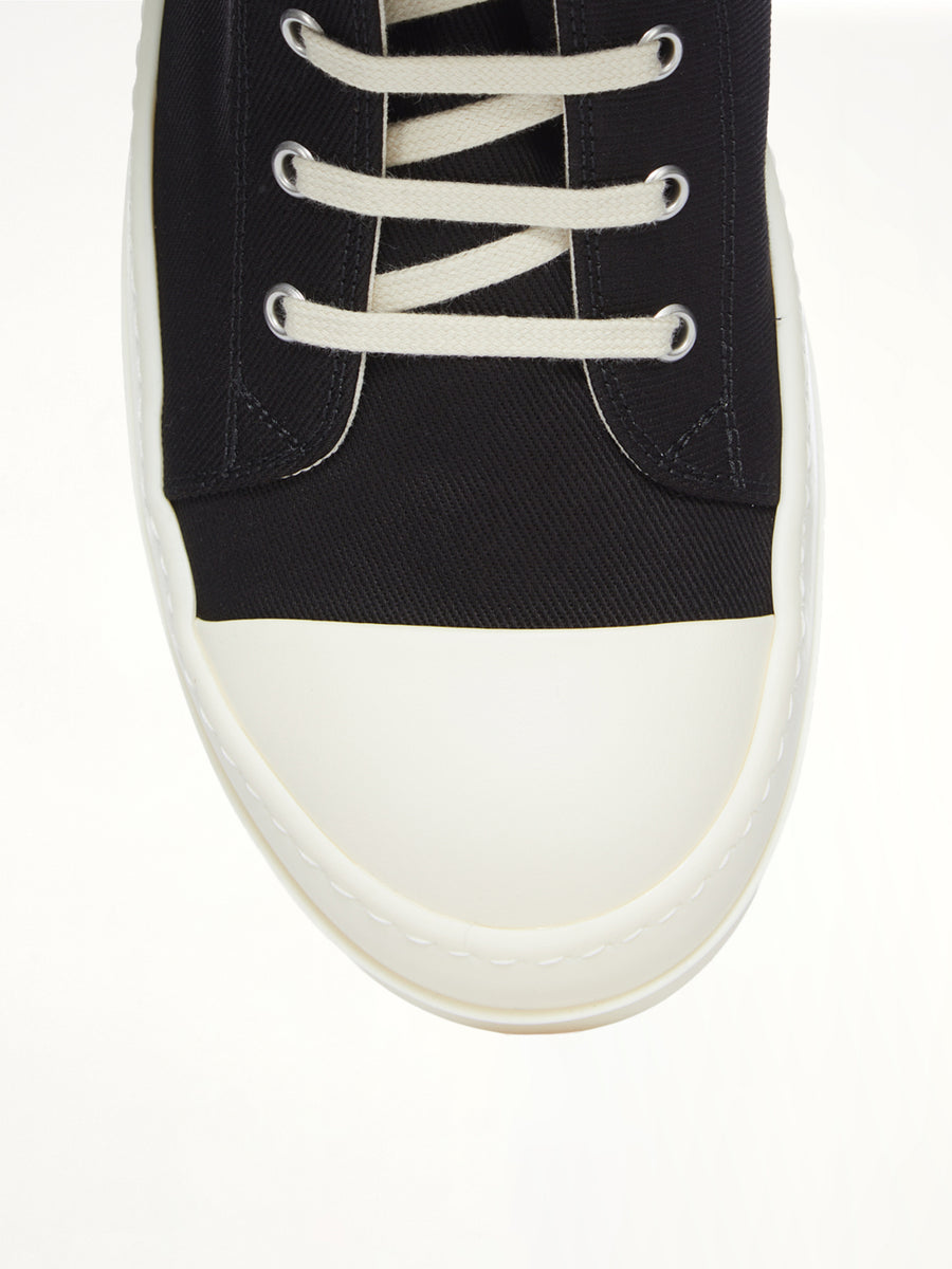 Cargo Sneaks in Black/Milk  | RICK OWENS DRKSHDW