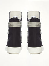 Megalace Sneaks in Black/Milk  | RICK OWENS DRKSHDW