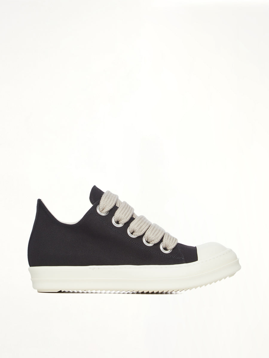 Jumbolace Low Sneaks in Black/Milk