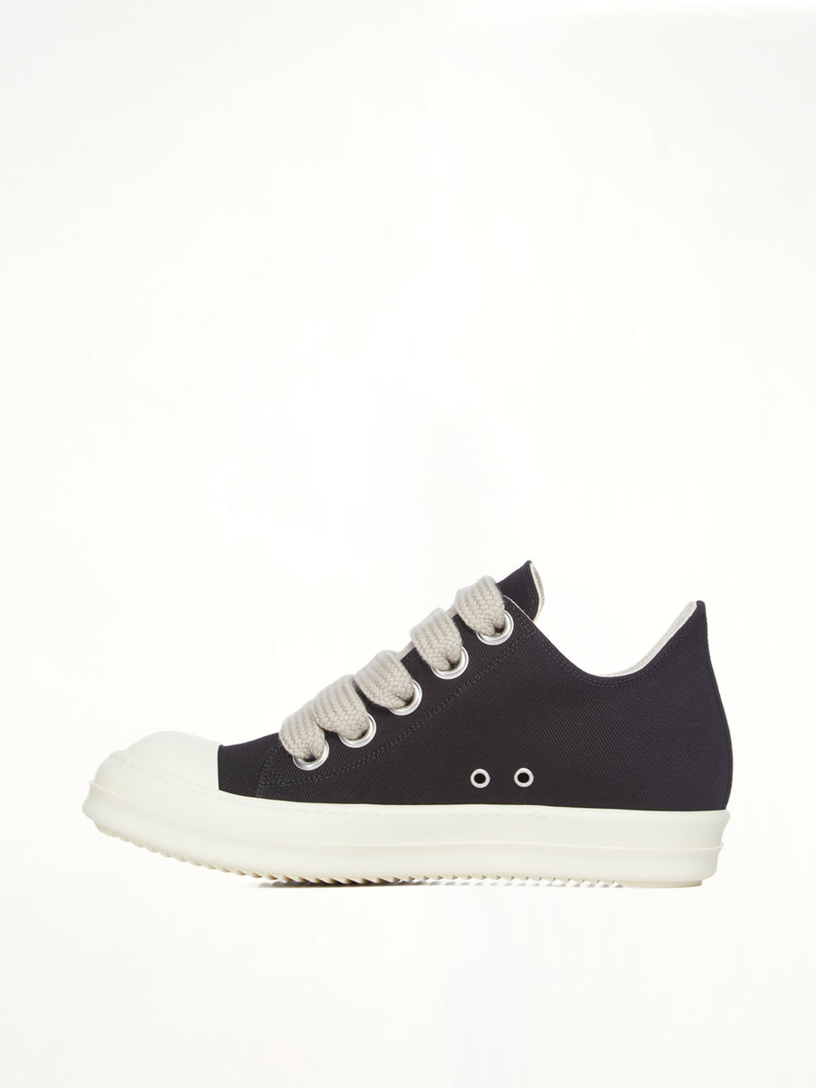 Jumbolace Low Sneaks in Black/Milk