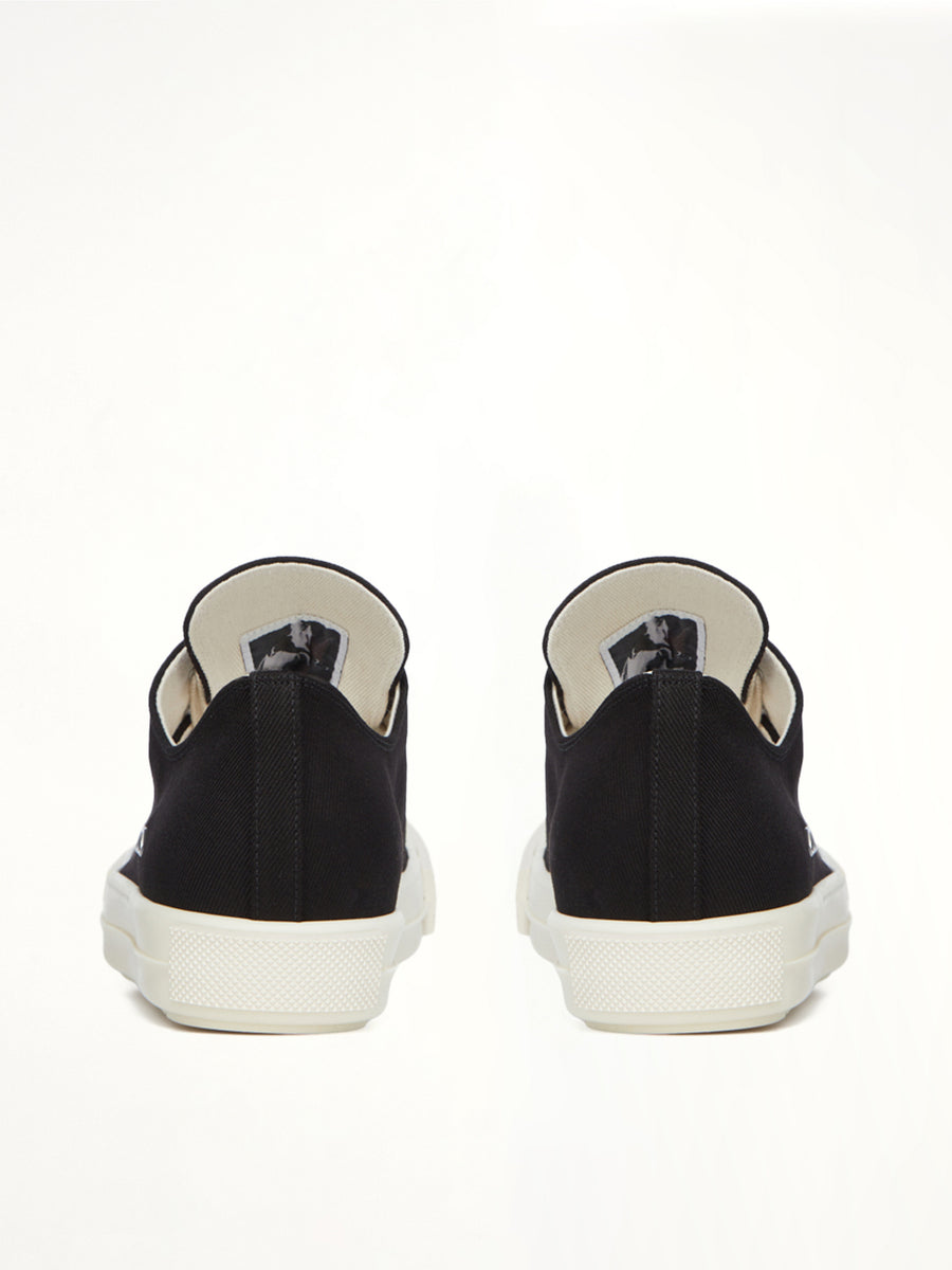Extreme Low Sneaks in Black/Milk  | RICK OWENS DRKSHDW