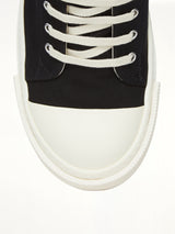 Extreme Low Sneaks in Black/Milk  | RICK OWENS DRKSHDW