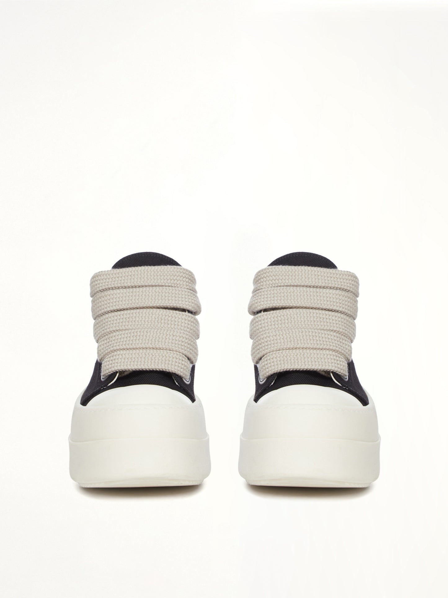 Mega Bumper Jumbolace Low Sneaks in Black/Milk