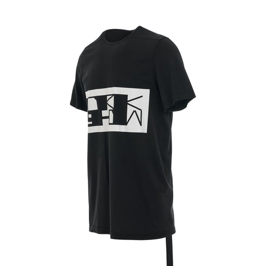 Level DRK Logo T-Shirt in Black/Pearl