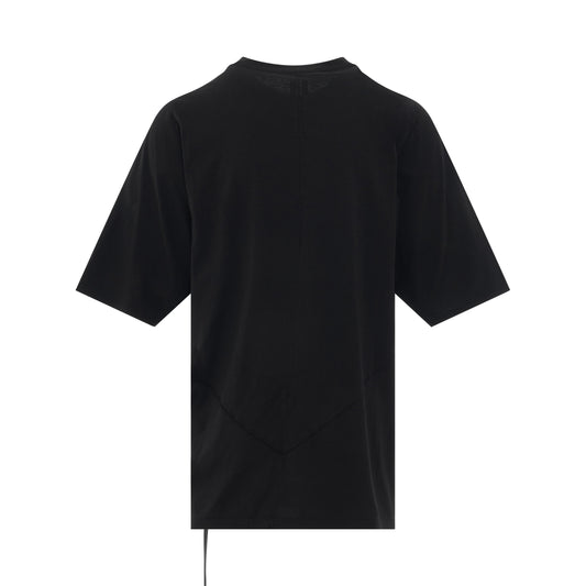 Jumbo Penta Patchwork T-Shirt in Black