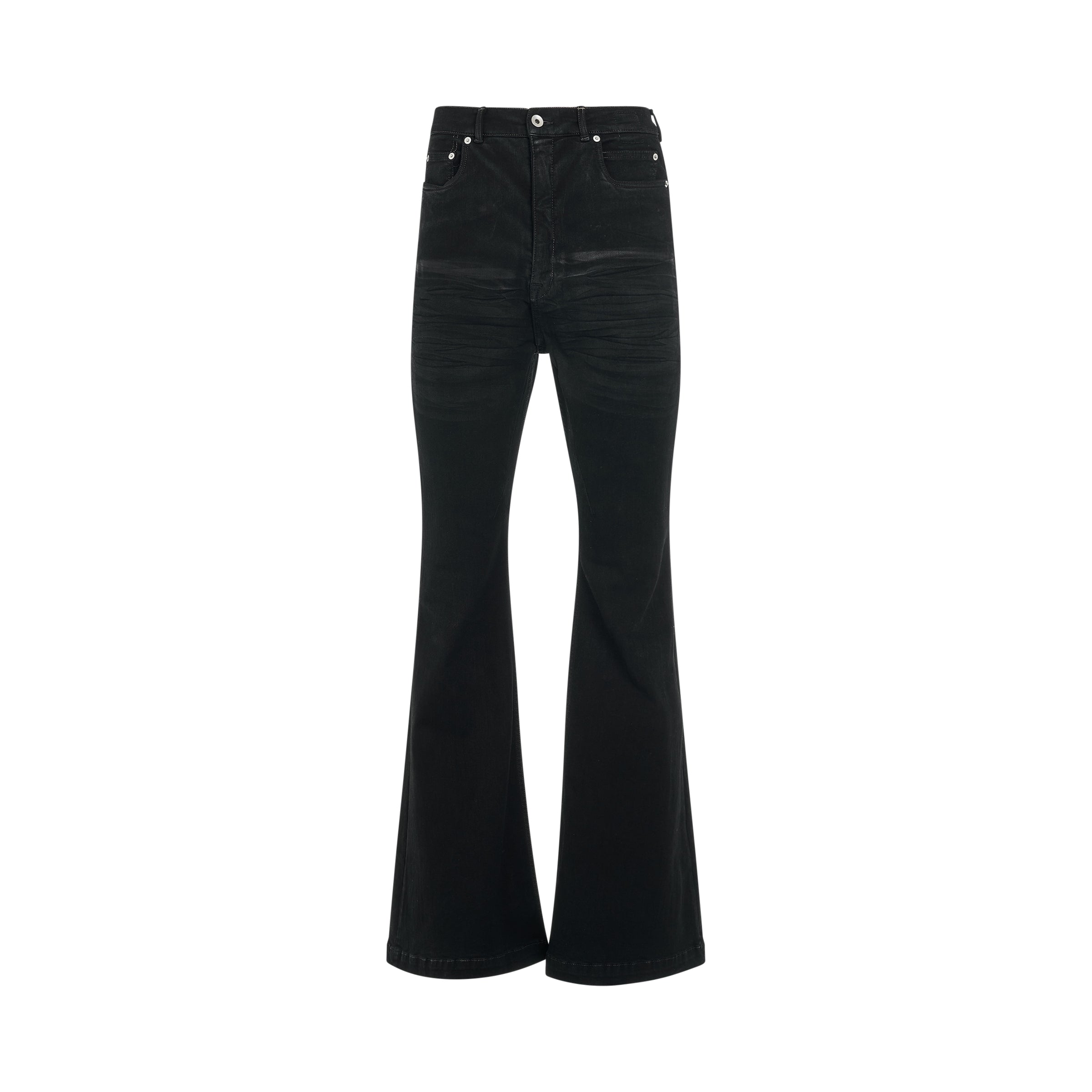 Bolan Bootcut Denim Jeans in Black