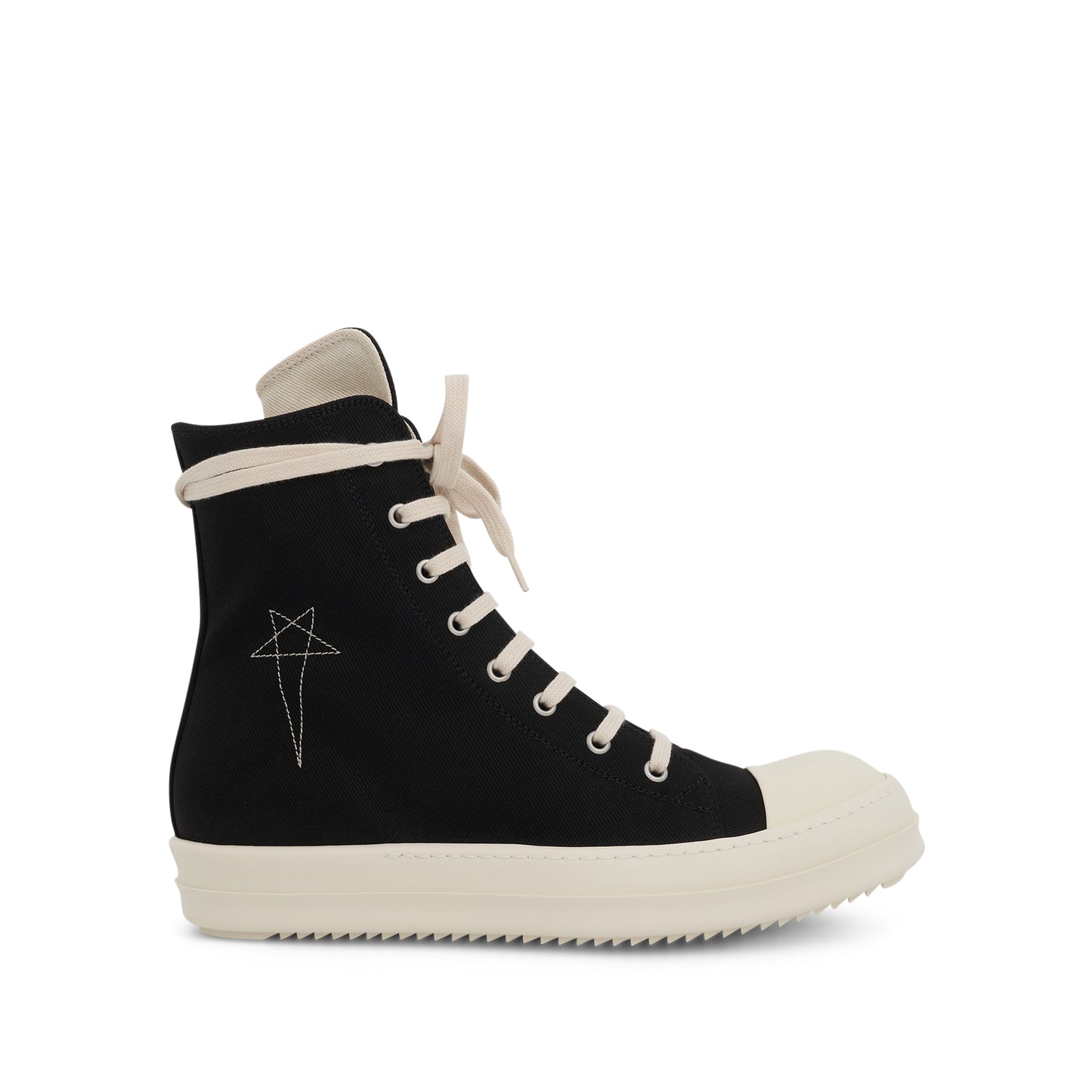 Pentastitch High Sneaker in Black/Pearl