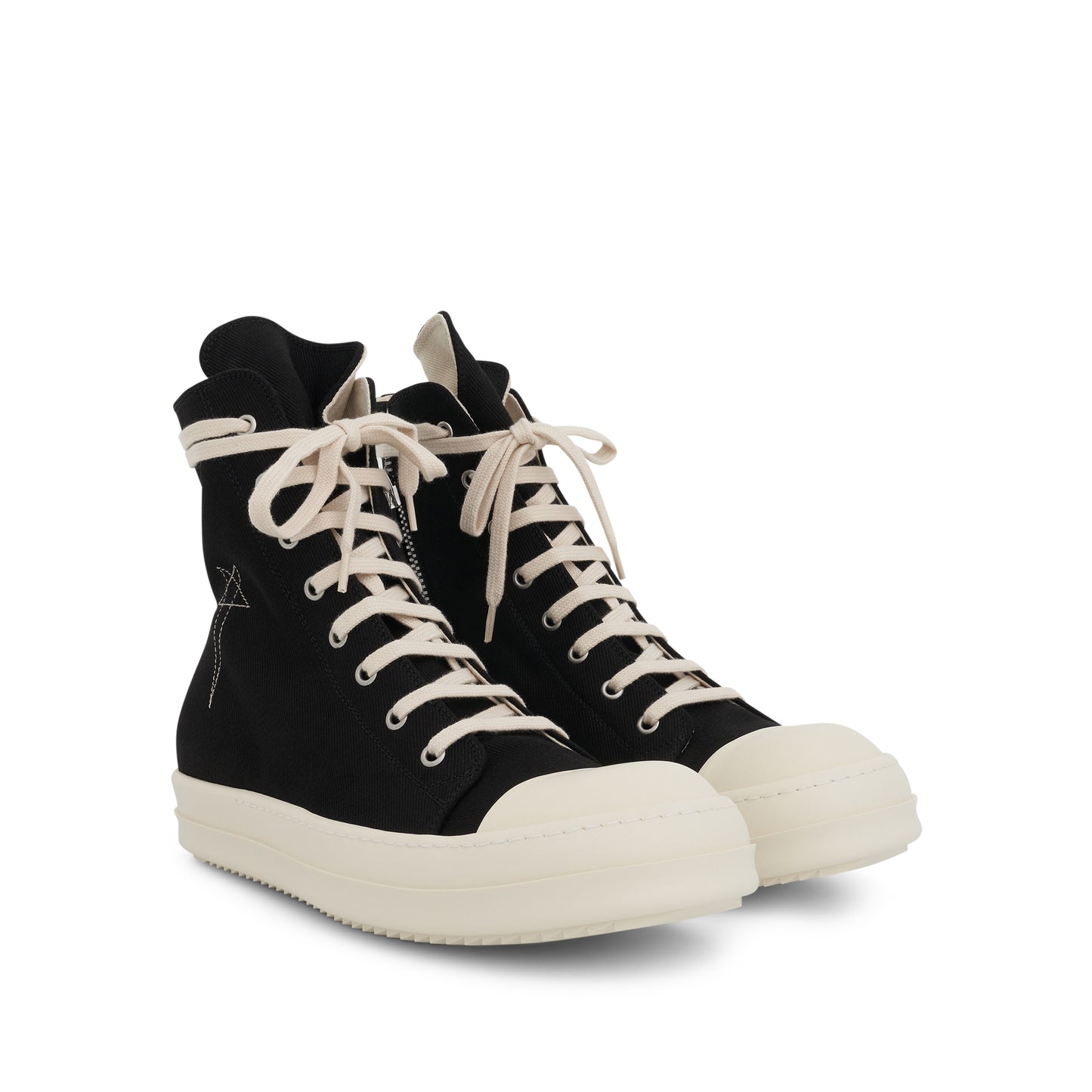 Pentastitch High Sneaker in Black/Pearl