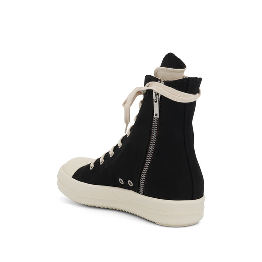 Pentastitch High Sneaker in Black/Pearl