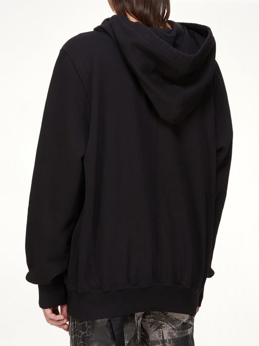 Cunty Oversize Hoodie in Black/Pearl