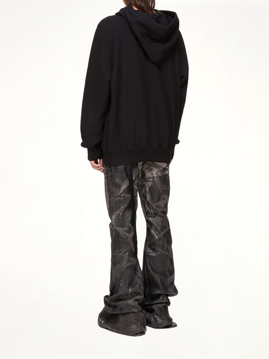 Cunty Oversize Hoodie in Black/Pearl